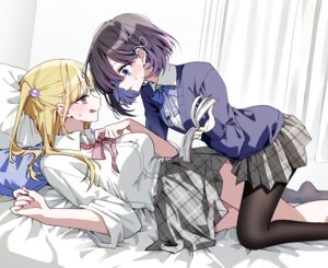 Rating: Safe Score: 15 Tags: kudou_eru pantyhose seifuku sweater yuri User: himeno_nanako