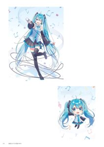 Rating: Safe Score: 10 Tags: chibi hatsune_miku headphones hechima thighhighs vocaloid User: himeno_nanako