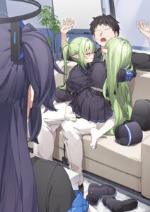 Rating: Safe Score: 52 Tags: blue_archive halo hayase_yuuka kusaka_shi pointy_ears seifuku tachibana_hikari tachibana_nozomi tail uniform User: himeno_nanako