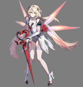 Rating: Questionable Score: 15 Tags: bandaid garter heels leotard no_bra phoenix_reffaella stockings tagme thighhighs transparent_png upscaled weapon wings zenless_zone_zero User: zyll