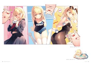 Rating: Questionable Score: 13 Tags: animal_ears ass bathing bunny_ears bunny_girl buta_(buta_no_liver_wa_kanetsu_shiro) buta_no_liver_wa_kanetsu_shiro chibi jess_(buta_no_liver_wa_kanetsu_shiro) no_bra onsen pantyhose school_swimsuit seifuku swimsuits tail thighhighs toosaka_asagi topless wet User: Anonymous