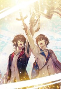 Rating: Safe Score: 3 Tags: arnold_lakes_adler leonard_lakes_adler male saikyou_degarashi_ouji_no_anyaku_teii_arasoi sword uniform yuunagi User: VigorousMMM