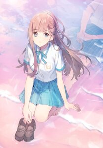 Rating: Safe Score: 6 Tags: aikawa_sunao nao_(replico) raemz replica_datte_koi_wo_suru. seifuku skirt_lift wet User: VigorousMMM