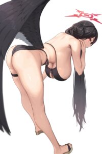 Rating: Questionable Score: 35 Tags: angel ass bikini blue_archive garter hanekawa_hasumi ksksksa swimsuits thong wings User: Genex