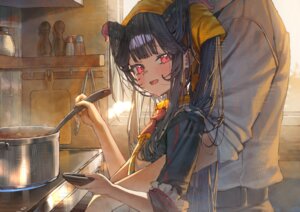 aikiyo_fuuka betabeet blue_archive horns seifuku