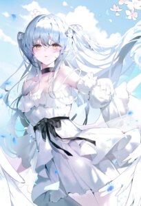 bang_dream! bang_dream!_ave_mujica dress no_bra togawa_sakiko wings xiongshouji