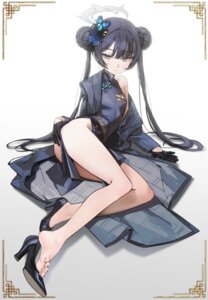 blue_archive chinadress drive_shot halo heels loli ryuuge_kisaki