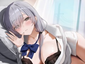 areola bra open_shirt oreazu seifuku