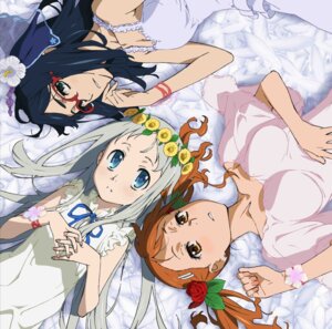 Rating: Safe Score: 12 Tags: anjou_naruko ano_hi_mita_hana_no_namae_wo_bokutachi_wa_mada_shiranai disc_cover dress honma_meiko megane tanaka_masayoshi tsurumi_chiriko User: Spyps