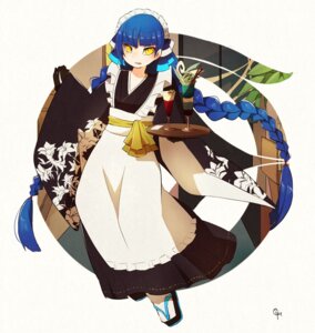 Rating: Safe Score: 6 Tags: maid megaten protagonist_(smtv) shin_megami_tensei tagme wa_maid waitress User: kail28391