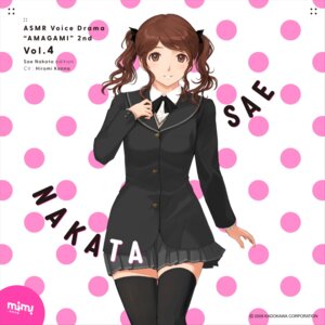 amagami disc_cover nakata_sae seifuku sweater takayama_kisai thighhighs