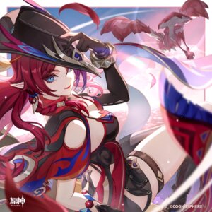 chasca garter genshin_impact pointy_ears tagme