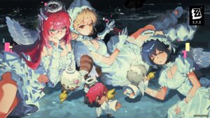 Rating: Safe Score: 23 Tags: alice_thymefield angel animal_ears belle_(zenless_zone_zero) bunny_ears chibi dress heterochromia megane see_through skirt_lift tagme ukinami_yuzuha wallpaper wings zenless_zone_zero User: moonian