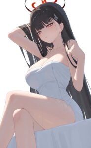 Rating: Questionable Score: 55 Tags: blue_archive halo pige_pig towel tsukatsuki_rio wet User: VigorousMMM