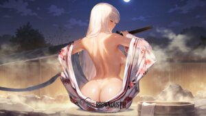 Rating: Questionable Score: 81 Tags: ass blade_(brown_dust_ii) brown_dust_ii no_bra nopan onsen open_shirt origami see_through sword wallpaper wet wet_clothes yukata User: blooregardo