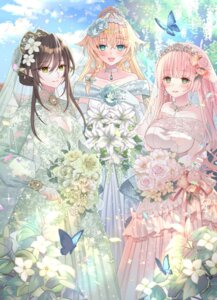 Rating: Safe Score: 20 Tags: dress elf no_bra nozomi_(serendipity) pointy_ears see_through wedding_dress yuusha_party_wo_kubi_ni_natta_node_kokyou_ni_kaettara_member_zenin_ga_tsuitekita_n_daga User: himeno_nanako