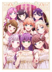 Rating: Safe Score: 15 Tags: anyouji_hime disc_cover fujishima_megumi hinoshita_kaho kachimachi_kosuzu love_live!_(series) love_live!_hasu_no_sora_jogakuin_school_idol_club momose_ginko murano_sayaka no_bra oosawa_rurino otomune_kozue uniform yufu_kyouko yuugiri_tsuzuri User: saemonnokami