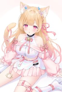 animal_ears garter heels nekomimi no_bra scott_minya shano_hiyori specialite tail