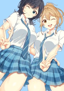 Rating: Safe Score: 19 Tags: aomi_haru chitose-kun_wa_ramune_bin_no_naka mono9ron nanase_yuzuki seifuku User: saemonnokami