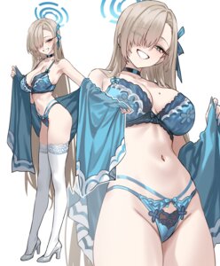 Rating: Questionable Score: 71 Tags: blue_archive bra halo heels ichinose_asuna lingerie pantsu shigure thighhighs thong User: Genex