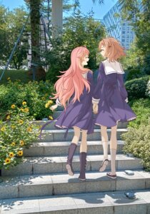 Rating: Safe Score: 18 Tags: innoarukugyou kagari_mimi kimi_ga_shinu_made_koi_wo_shitai photo seifuku totsuki_sheena yuri User: VigorousMMM