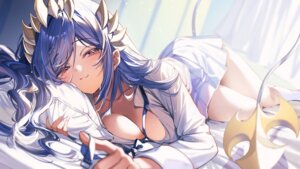 Rating: Questionable Score: 42 Tags: detexted honey_strap nanashi_inc. no_bra open_shirt pointy_ears seifuku shimamura_charlotte shuri_(84k) tail wallpaper User: Anonymous