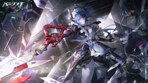 maid mecha_musume punishing:_gray_raven sword tagme thighhighs wallpaper