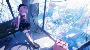 bandaid clrawing garter hanako_nana stellive thighhighs wallpaper