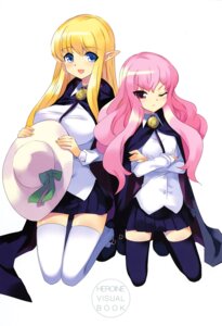 Rating: Safe Score: 20 Tags: elf louise_francoise_le_blanc_de_la_valliere pointy_ears thighhighs tiffania_westwood usatsuka_eiji zero_no_tsukaima User: Radioactive