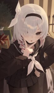 arona_(blue_archive) blue_archive pantyhose plana_(blue_archive) seifuku tagme