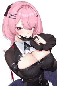 Rating: Questionable Score: 42 Tags: 4kebidayo no_bra pointy_ears ramiel see_through wings zenless_zone_zero User: VigorousMMM