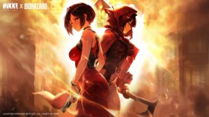 ada_wong crossover d_(nikke) dress goddess_of_victory:_nikke gun resident_evil tagme wallpaper weapon