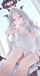 Rating: Questionable Score: 47 Tags: blue_archive davo221020 devil dress halo horns loli skirt_lift sorasaki_hina wings User: KenB