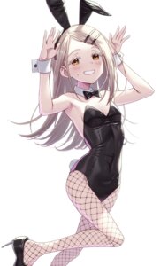 Rating: Questionable Score: 37 Tags: animal_ears bunny_ears bunny_girl fishnets gakuen_idolm@ster heels loli no_bra pantyhose shinosawa_hiro tail the_idolm@ster tsunenorip User: saemonnokami