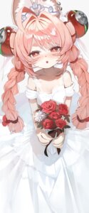Rating: Safe Score: 28 Tags: animal_ears animal_ears_(artist) bunny_ears dress wedding_dress zenless_zone_zero zhao_(zenless_zone_zero) User: Aleax