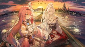 Rating: Questionable Score: 37 Tags: denia hiyuki japanese_clothes no_bra open_shirt wuthering_waves xude User: Anonymous