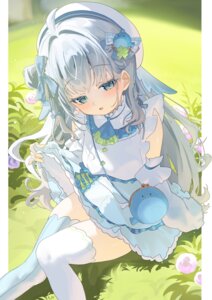 Rating: Questionable Score: 32 Tags: cadorunrun indie_virtual_youtuber momoruri_seiran skirt_lift thighhighs User: whitespace1