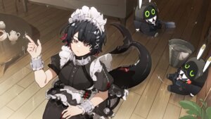 ellen_joe kradebii maid pantyhose tail zenless_zone_zero