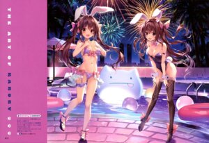 Rating: Questionable Score: 34 Tags: animal_ears aomi_kanon aomi_maika bikini bunny_ears bunny_girl fishnets garter heels karory no_bra swimsuits tail thighhighs User: drop Rating: Questionable Score: 34 Tags: animal_ears aomi_kanon aomi_maika bikini bunny_ears bunny_girl fishnets garter heels karory no_bra swimsuits tail thighhighs User: drop