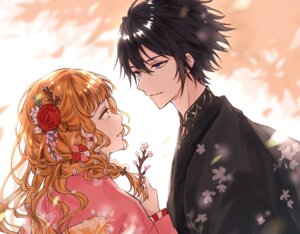 Rating: Safe Score: 7 Tags: kantsubaki_rousei kayou_hinagiku kimono pamu_oekk shunkashuutou_daikousha User: VigorousMMM