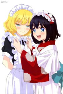 Rating: Safe Score: 21 Tags: abe_chiaki maid maid-san_wa_taberu_dake ricotta_fresca tachibana_suzume wa_maid User: drop