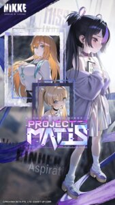 Rating: Questionable Score: 10 Tags: bandaid dress dress_shirt goddess_of_victory:_nikke heels laplace_(nikke) maxwell_(nikke) no_bra open_shirt sweater syuen_(nikke) tagme User: moonian