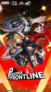 Rating: Questionable Score: 9 Tags: aegis_(persona) amagi_yukiko armor bodysuit crossover goddess_of_victory:_nikke headphones heterochromia mecha_musume megaten miranda_(nikke) niijima_makoto no_bra open_shirt persona persona_3 persona_4_golden persona_5 phantom_(nikke) quency seifuku sweater tagme User: moonian