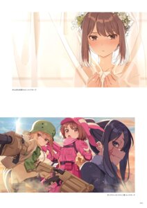 Rating: Safe Score: 7 Tags: animal_ears bunny_ears douki-chan fukaziroh ganbare_douki-chan garter gun hechima kanzaki_elsa kohiruimaki_karen llenn pitohui shinohara_miyu sword_art_online_alternative:_gun_gale_online tattoo User: himeno_nanako