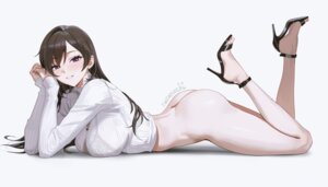 bottomless bra heels rucarachi see_through sweater