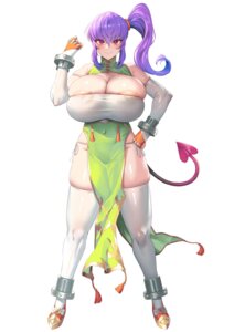 Rating: Questionable Score: 15 Tags: areola asian_clothes no_bra obui pantsu see_through string_panties tail thighhighs User: kiyoe
