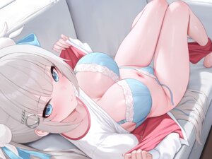 Rating: Questionable Score: 69 Tags: bra buruma cameltoe gym_uniform indie_virtual_youtuber kiek open_shirt pantsu panty_pull shirt_lift string_panties undressing User: whitespace1