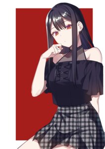 Rating: Safe Score: 14 Tags: chihara_mai fishnets jirai_nan_desu_ka?_chihara-san no_bra ryon_(ryonhei) see_through skirt_lift User: VigorousMMM
