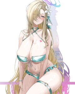 Rating: Questionable Score: 3 Tags: bikini blue_archive garter halo ichinose_asuna swimsuits tagme wet User: BattlequeenYume
