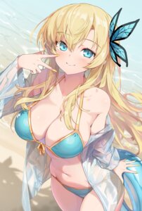 Rating: Questionable Score: 65 Tags: bikini boku_wa_tomodachi_ga_sukunai hong kashiwazaki_sena open_shirt see_through swimsuits User: Anonymous